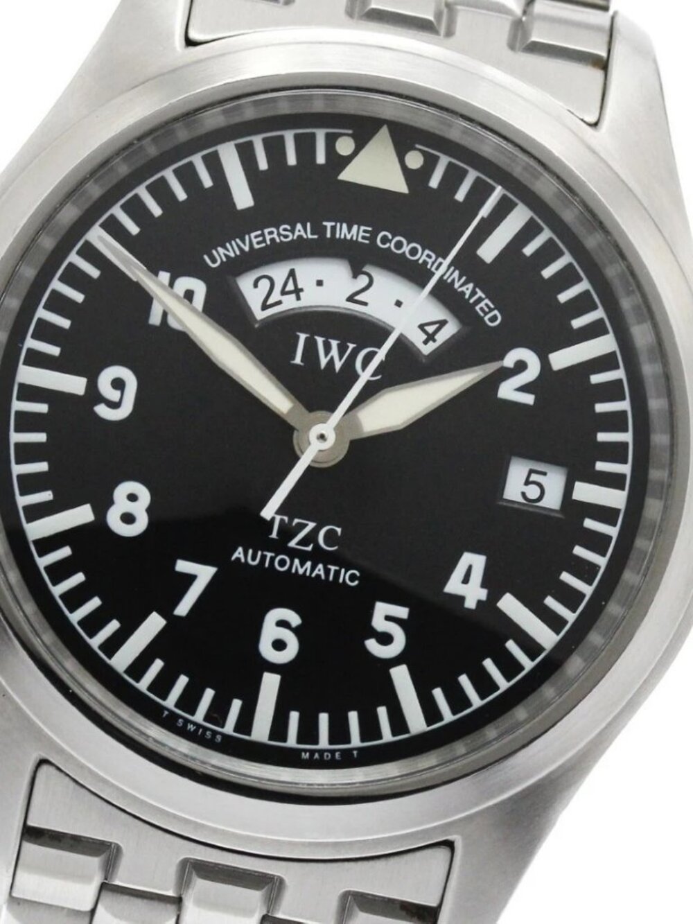 IWC SCHAFFHAUSEN Pilot Watch Freeger UTC IW325102 Automatic Men's Watch